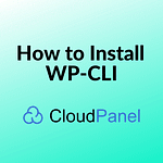 How to install wp-cli on CloudPanel